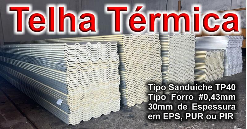  capa: Telhas Térmicas